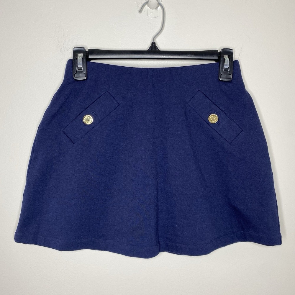 Lilly Pulitzer Madison Skort Stretchy Pull On Navy Blue Size XXS Golf Athleisure